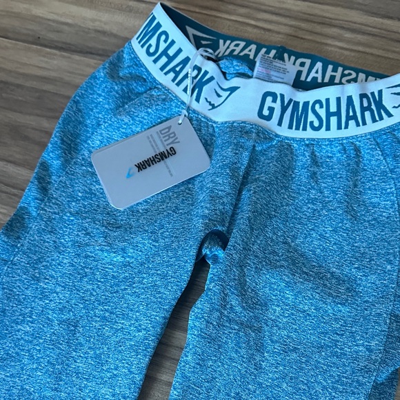 Gymshark Heathered Blue Leggings - Picture 2 of 2